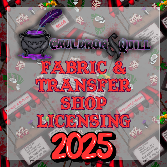 2025 Annual Fabric & Transfer License