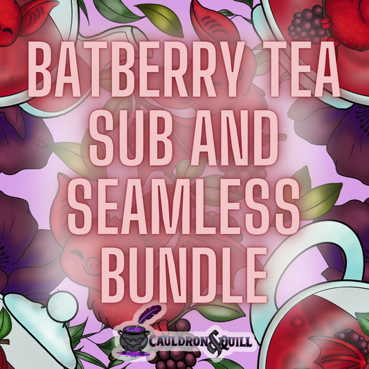 Batberry Tea Sub and Seamless Bundle