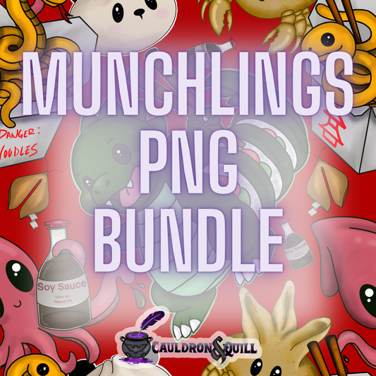 Munchlings PNG Bundle