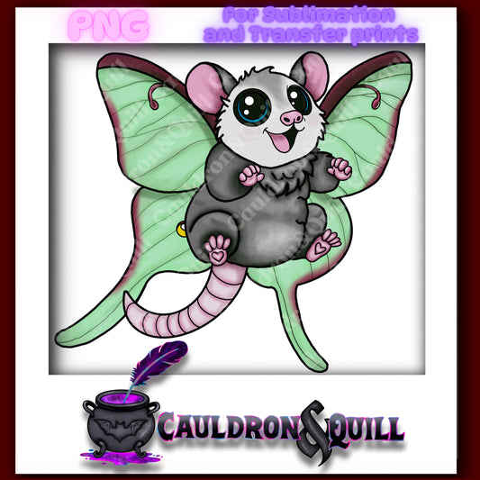 Possum Moth Sub PNG