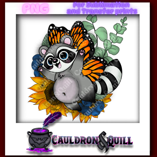 Raccoon Sub PNG