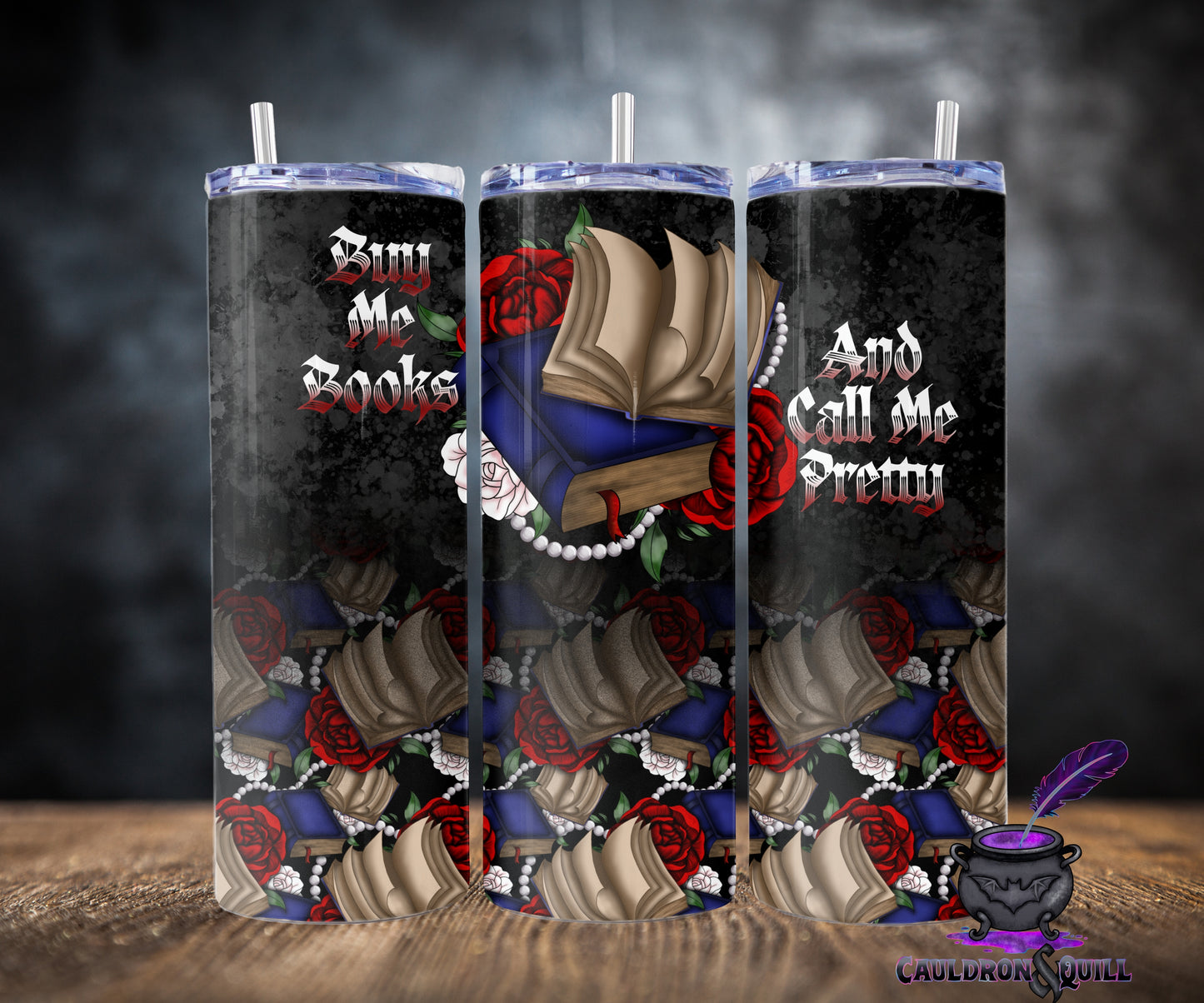 20/30 oz Pretty Books Tumbler