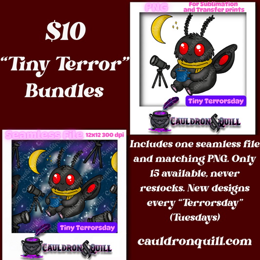 Tiny Terror-Stargazing Mothman