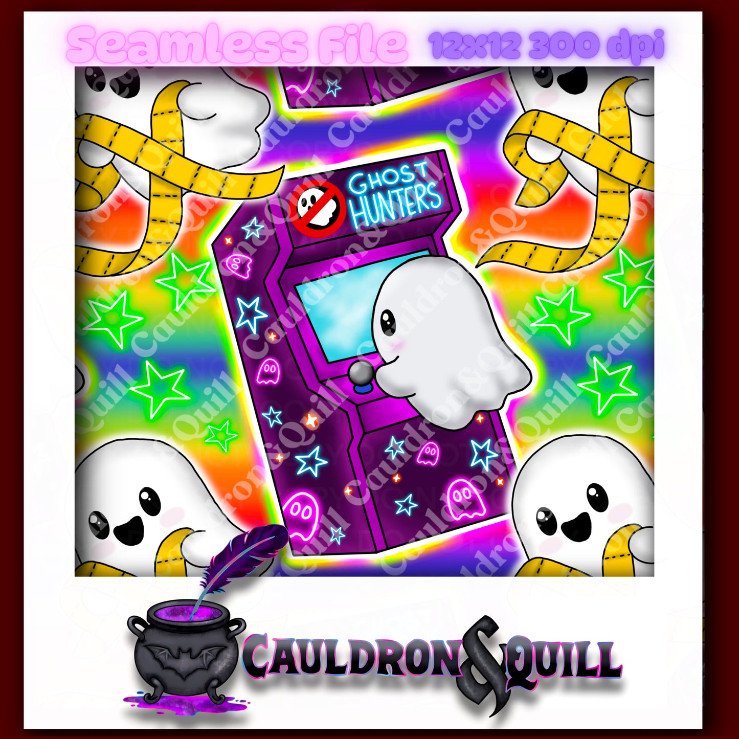 Neon Nightmare Seamless Bundle