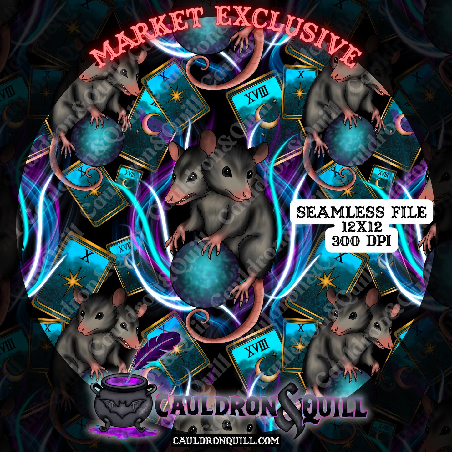 The Seer's Familiar Seamless