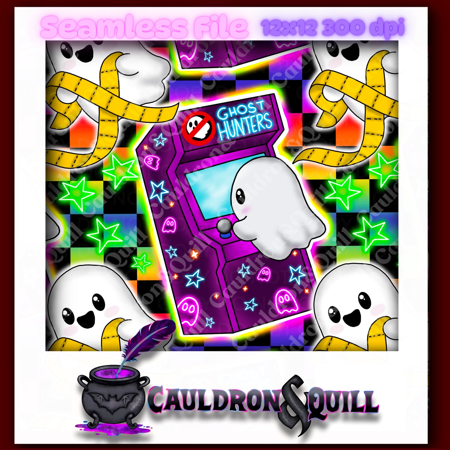 Neon Nightmare Seamless Bundle