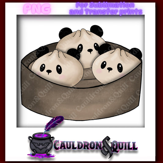 Panda Bao Sub and Seamless Bundle