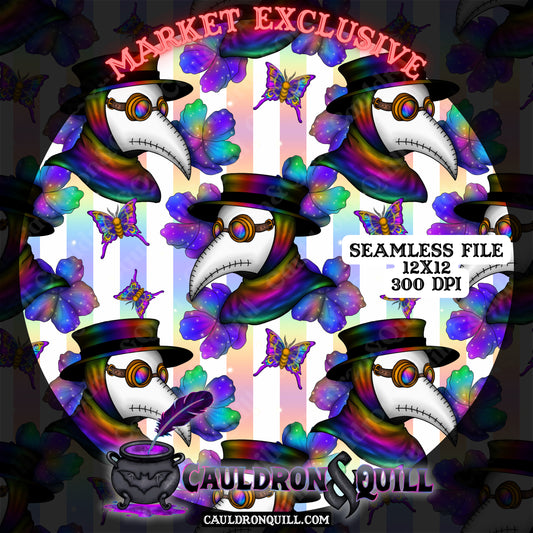 Pride Plague Doctor Seamless