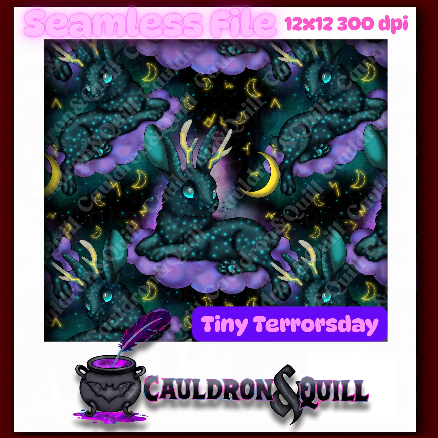 Tiny Terror-Celestial Jackalope