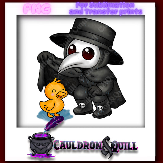 Plague Doctor & a Duckling Sub
