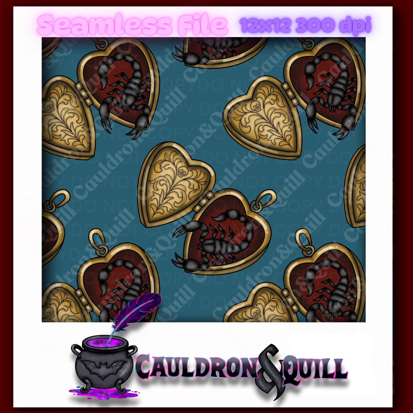Scorpion Locket Coord