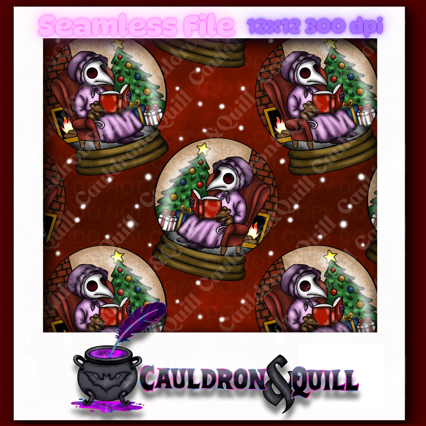 Plagued Holiday Seamless Bundle