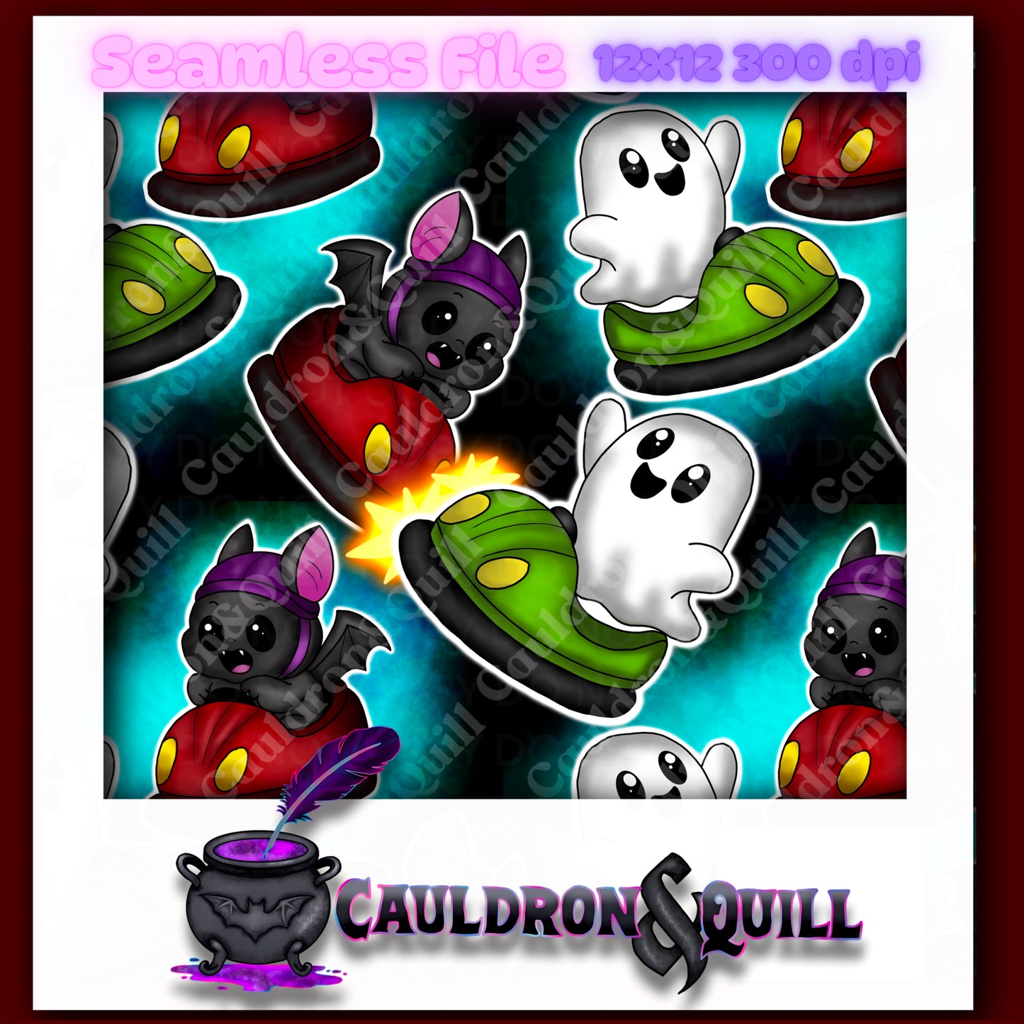 Neon Nightmare Seamless Bundle