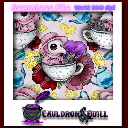 Plague Tea Seamless