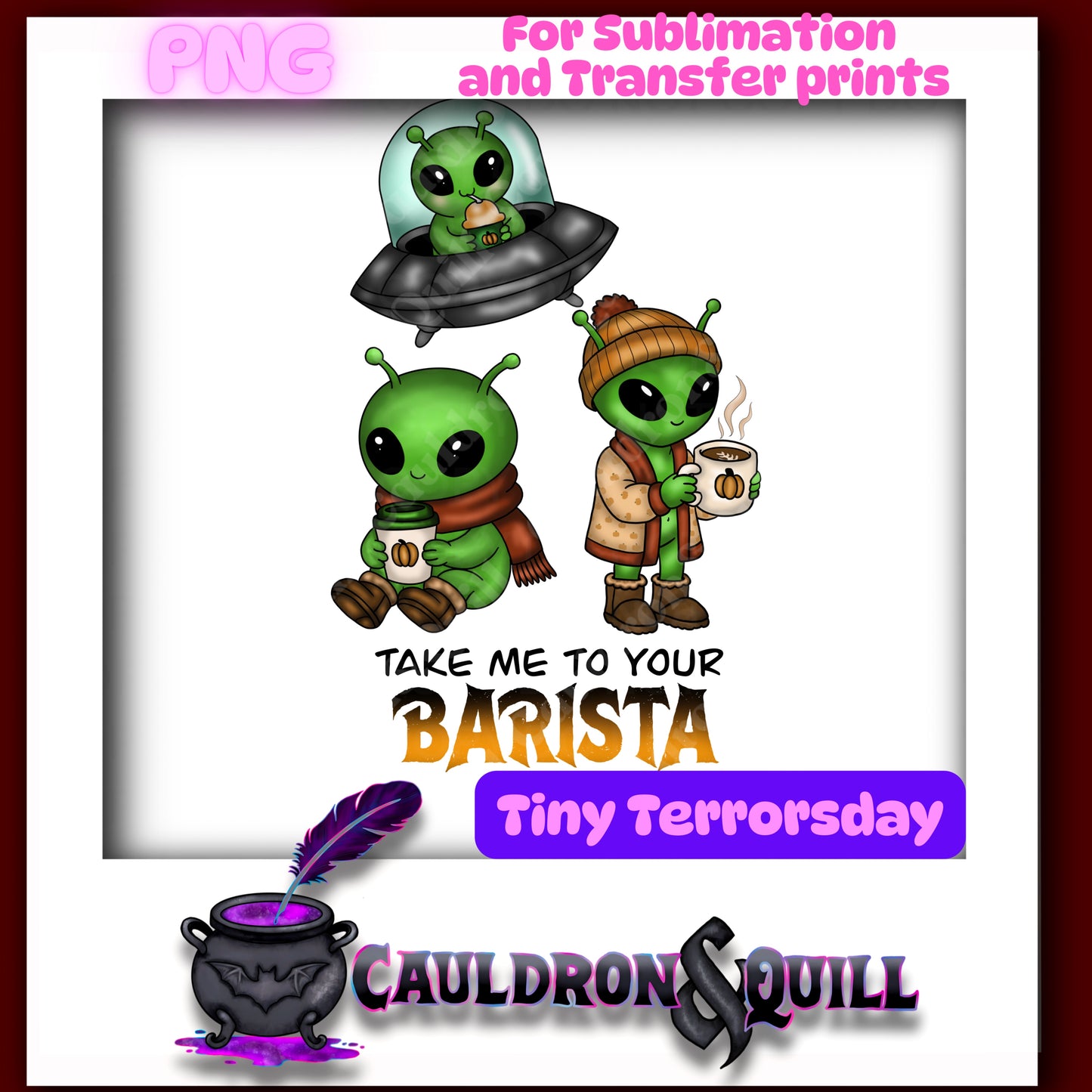 Tiny Terror-Basic Alien-TEN FILES!