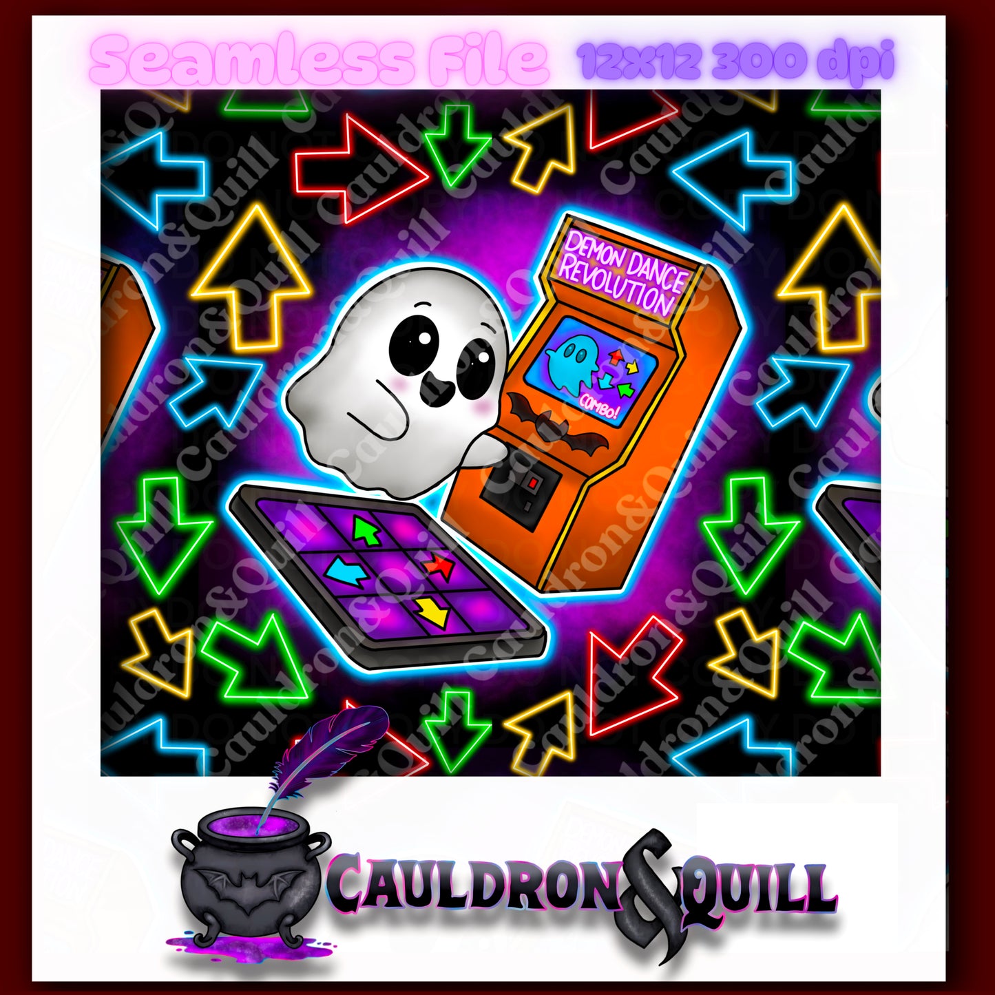 Neon Nightmare Seamless Bundle