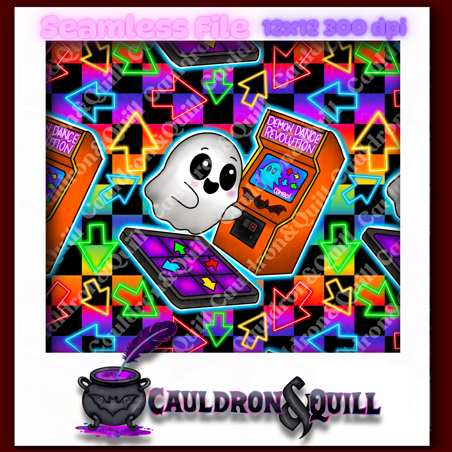Neon Nightmare Seamless Bundle