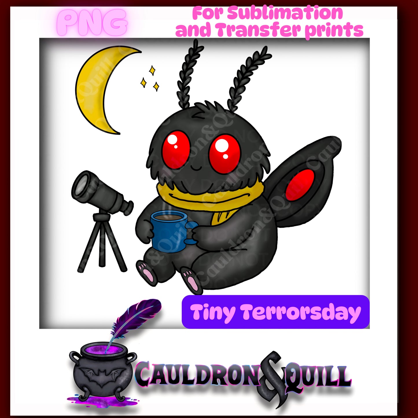 Tiny Terror-Stargazing Mothman