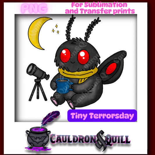 Tiny Terror-Stargazing Mothman