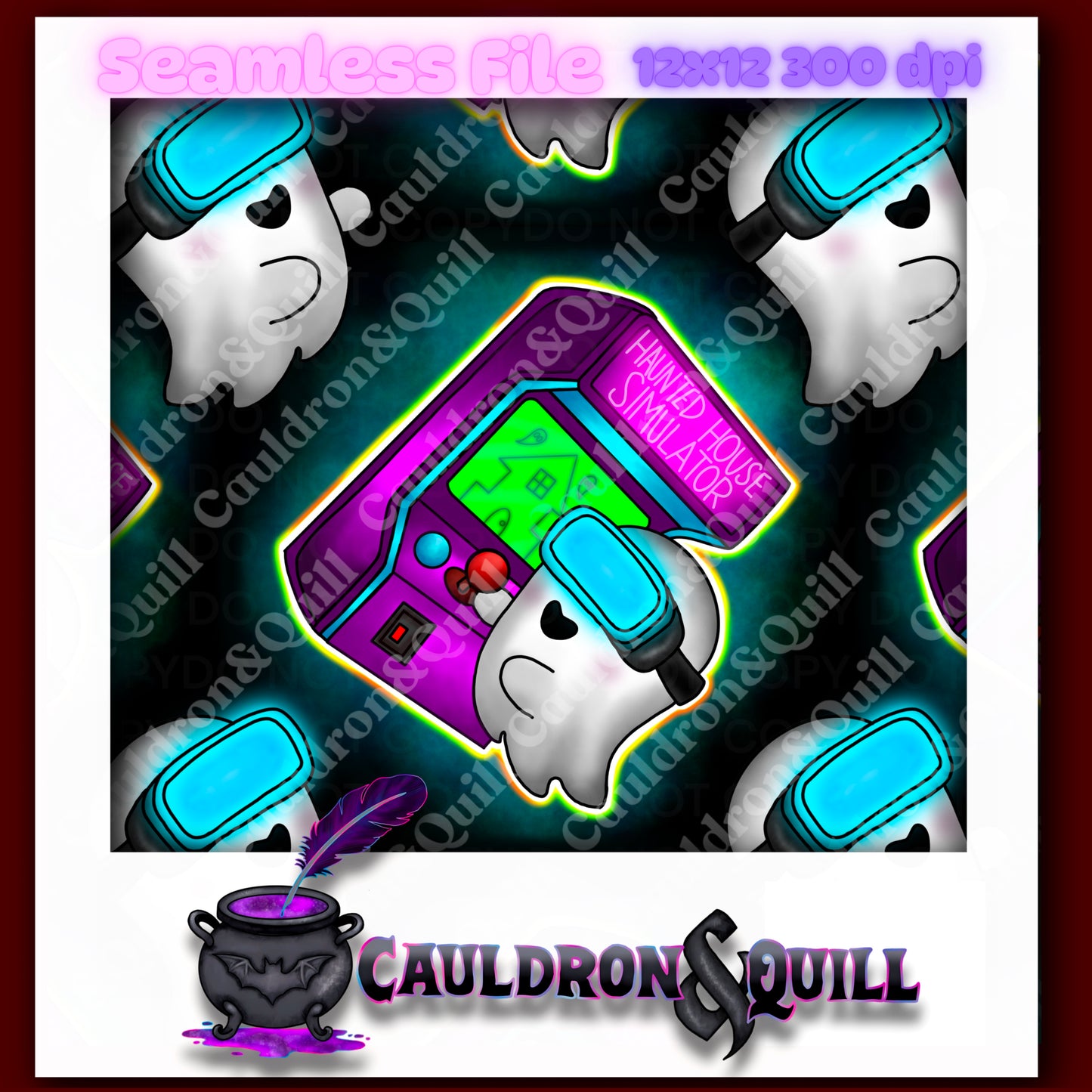 Neon Nightmare Seamless Bundle