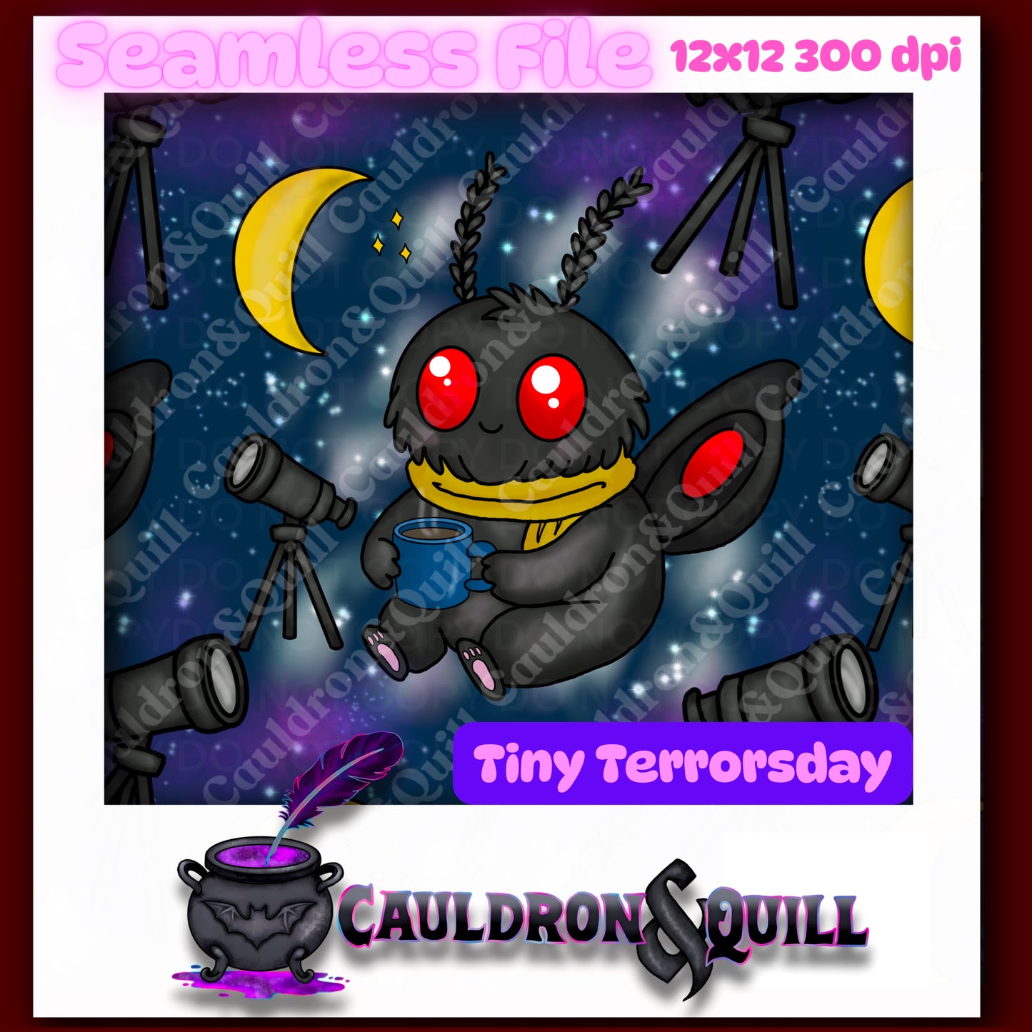 Tiny Terror-Stargazing Mothman