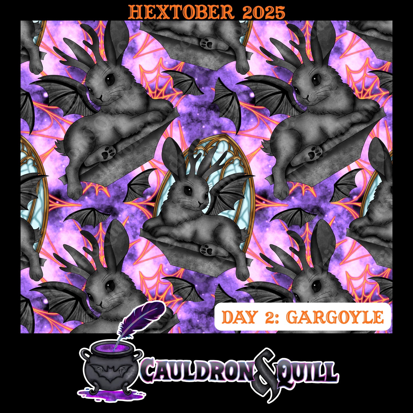 Day 2-Gargoyle Seamless