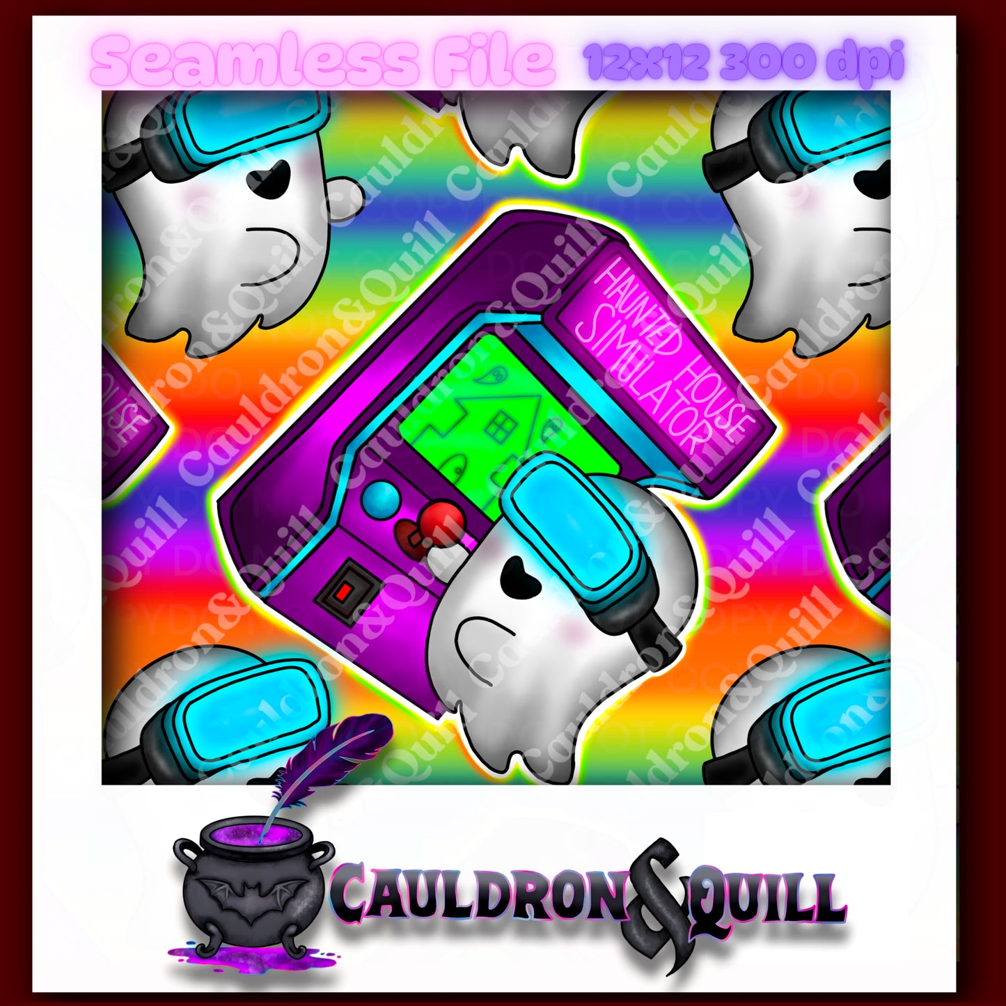 Neon Nightmare Seamless Bundle