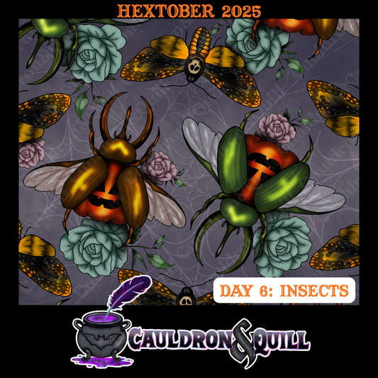 Day 6-Insects Seamless