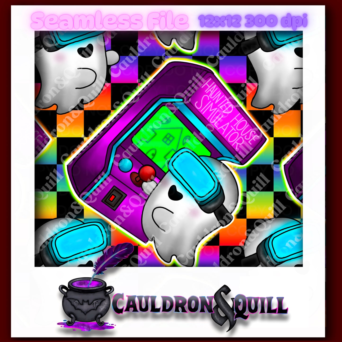 Neon Nightmare Seamless Bundle