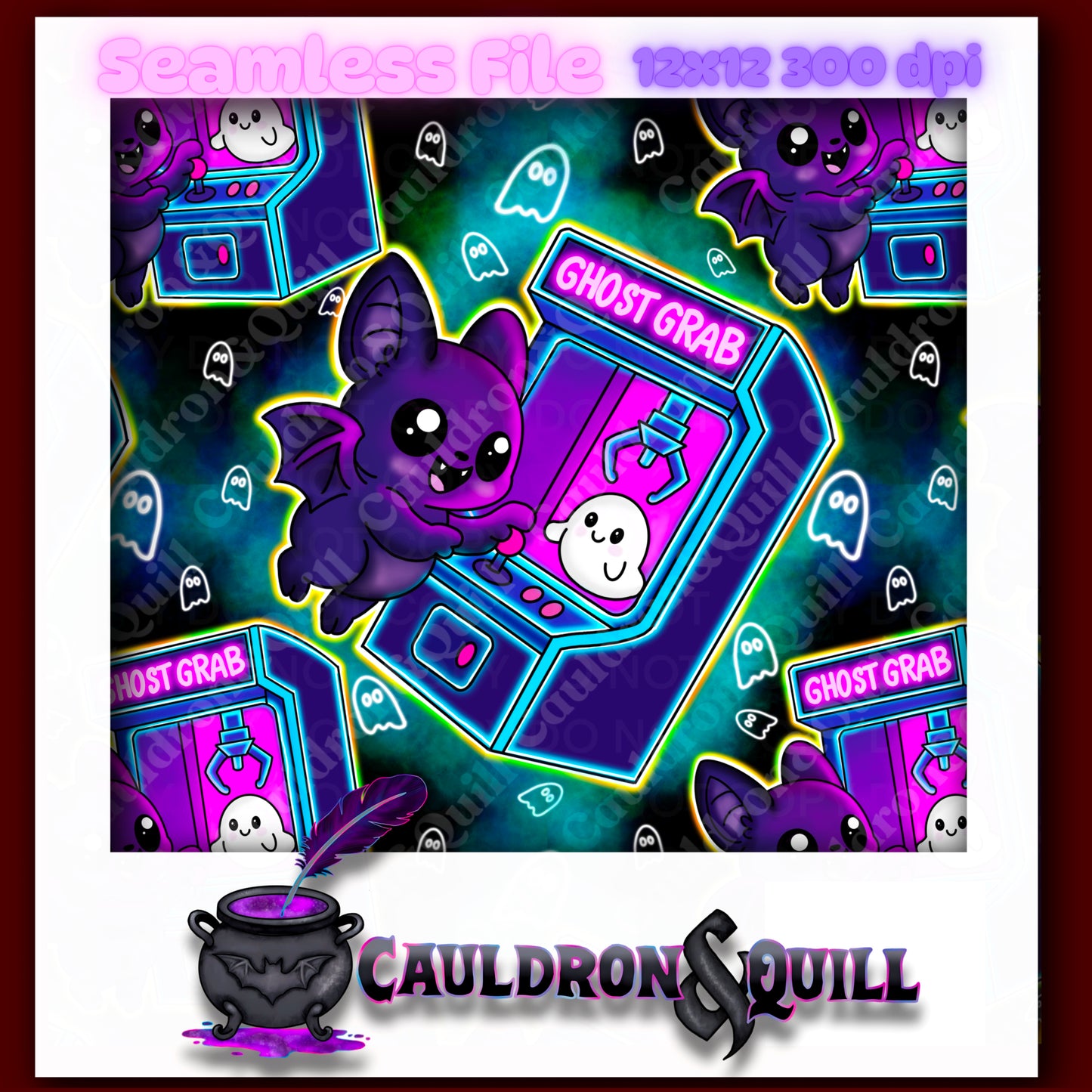 Neon Nightmare Seamless Bundle