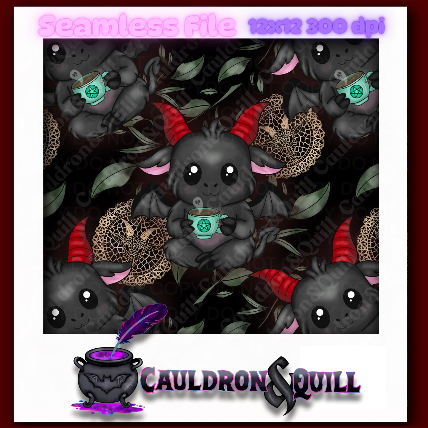 Tea Party Complete Seamless Bundle with Coords