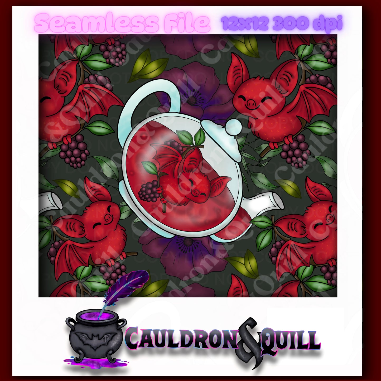 Tea Party Complete Seamless Bundle with Coords