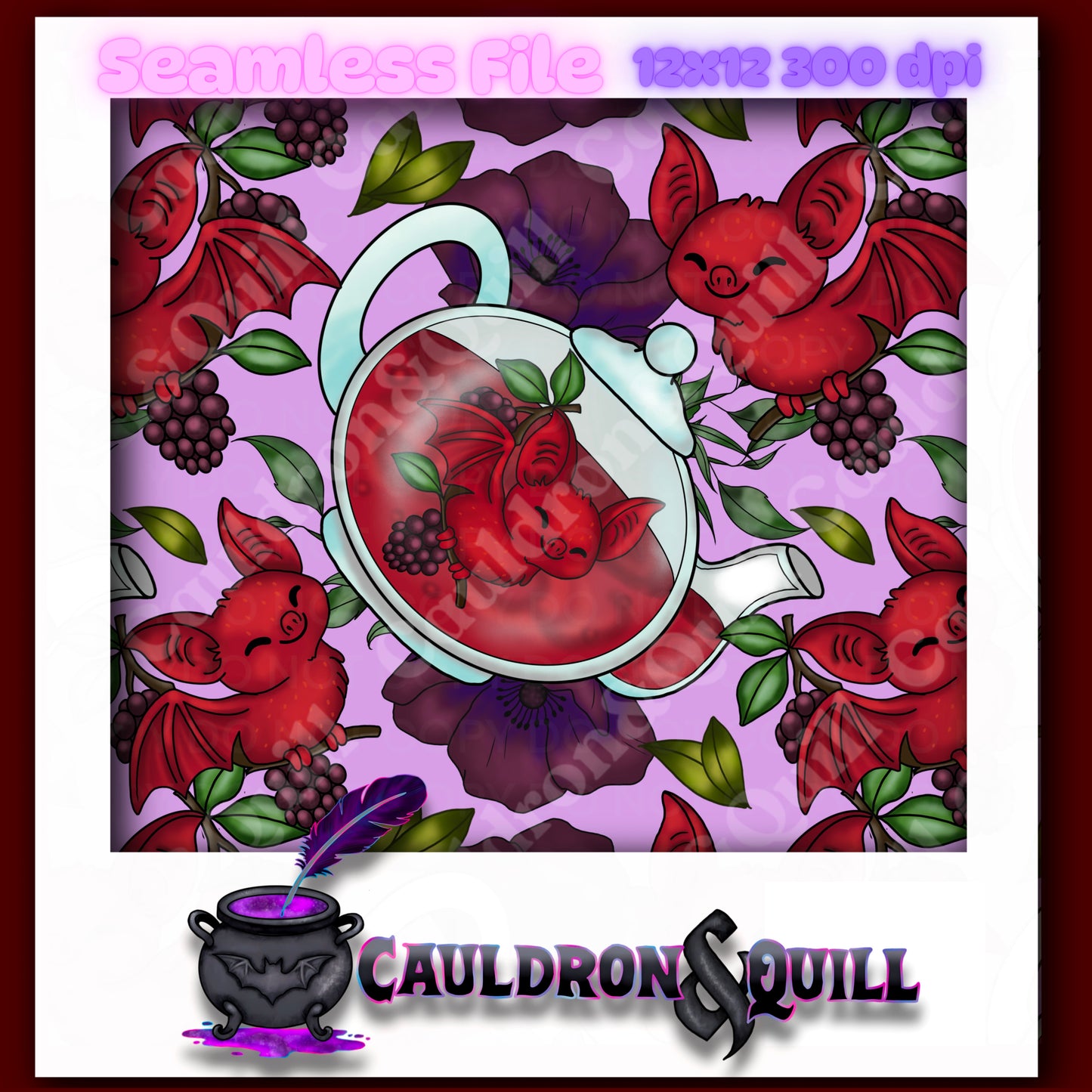 Tea Party Complete Seamless Bundle with Coords