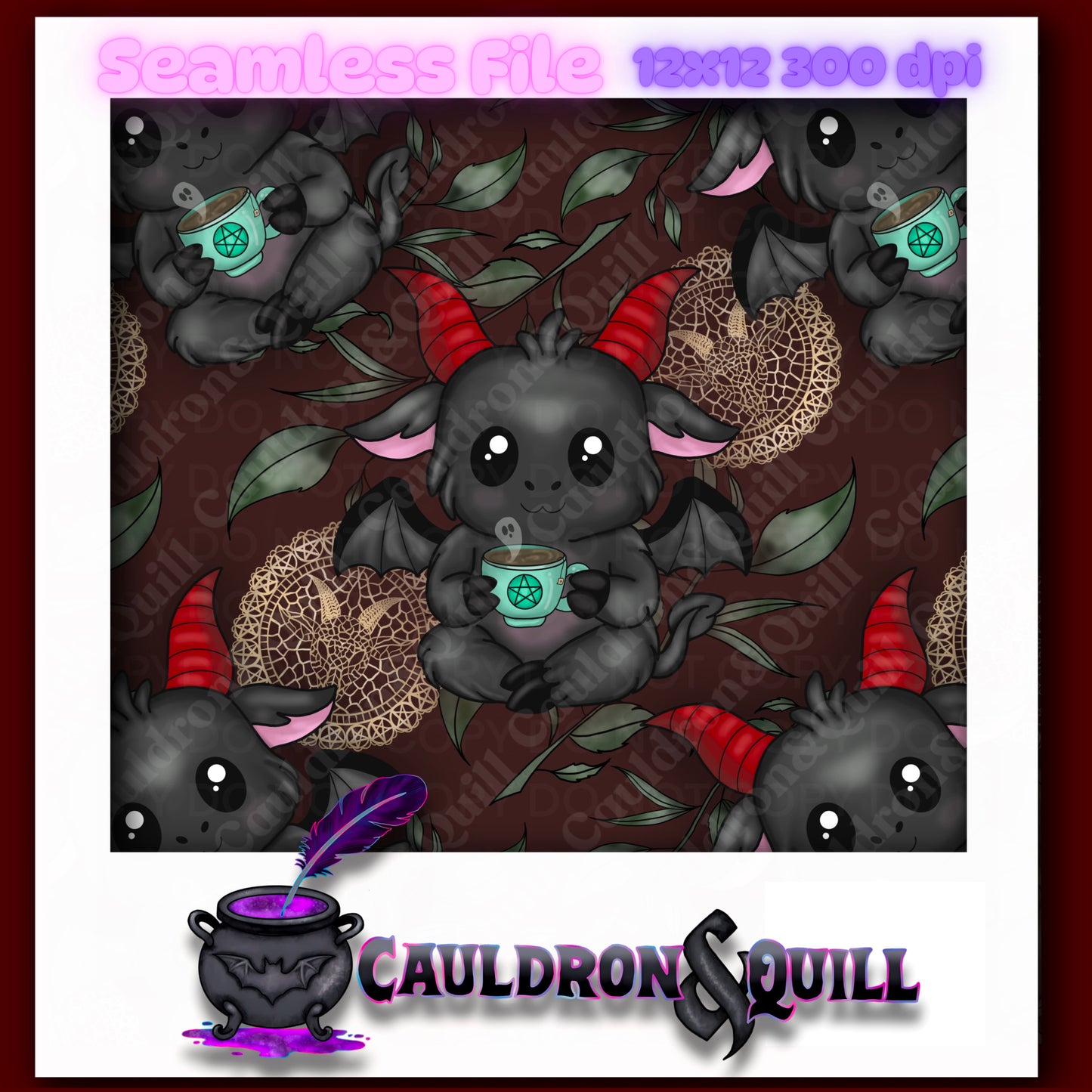 Tea Party Complete Seamless Bundle with Coords