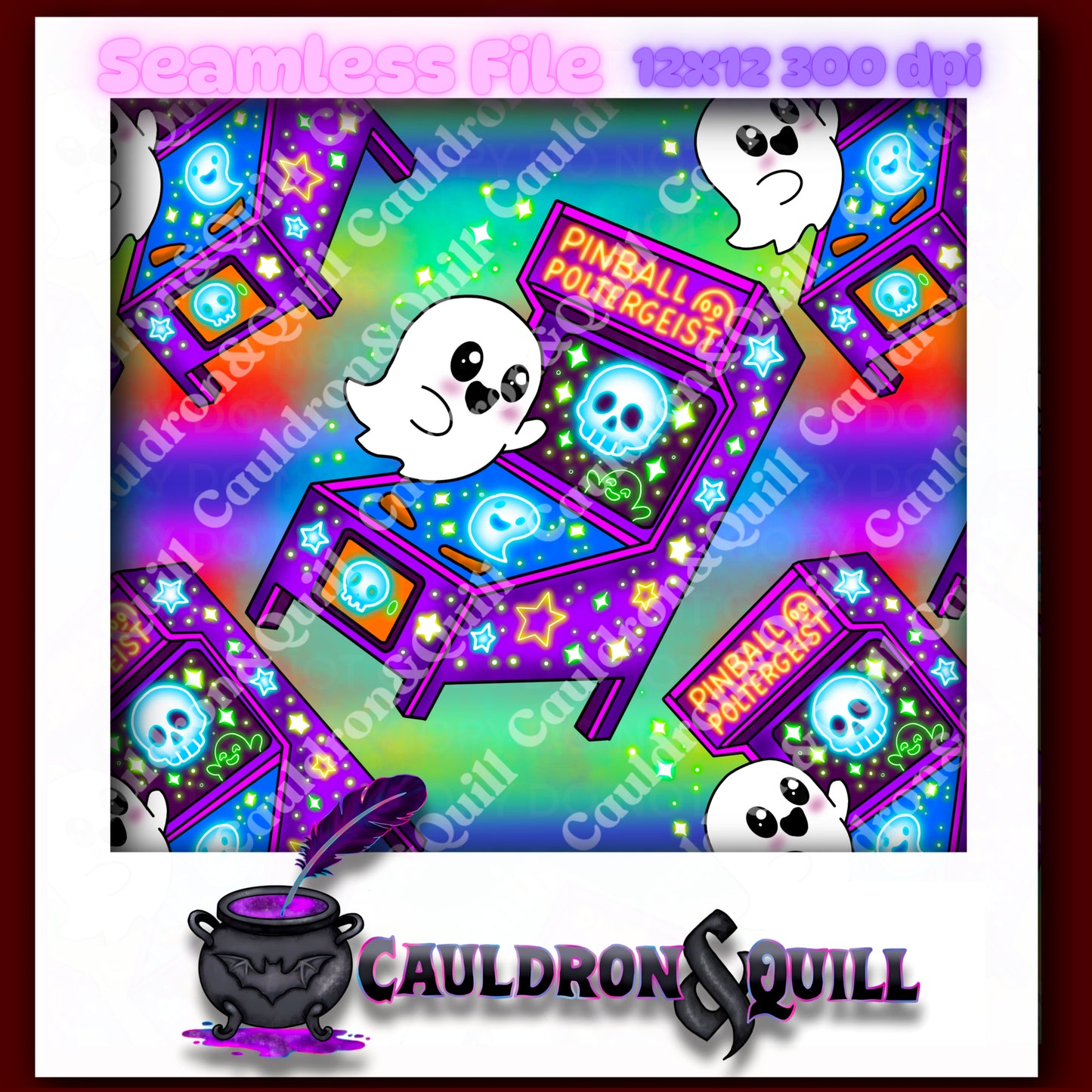 Neon Nightmare Seamless Bundle