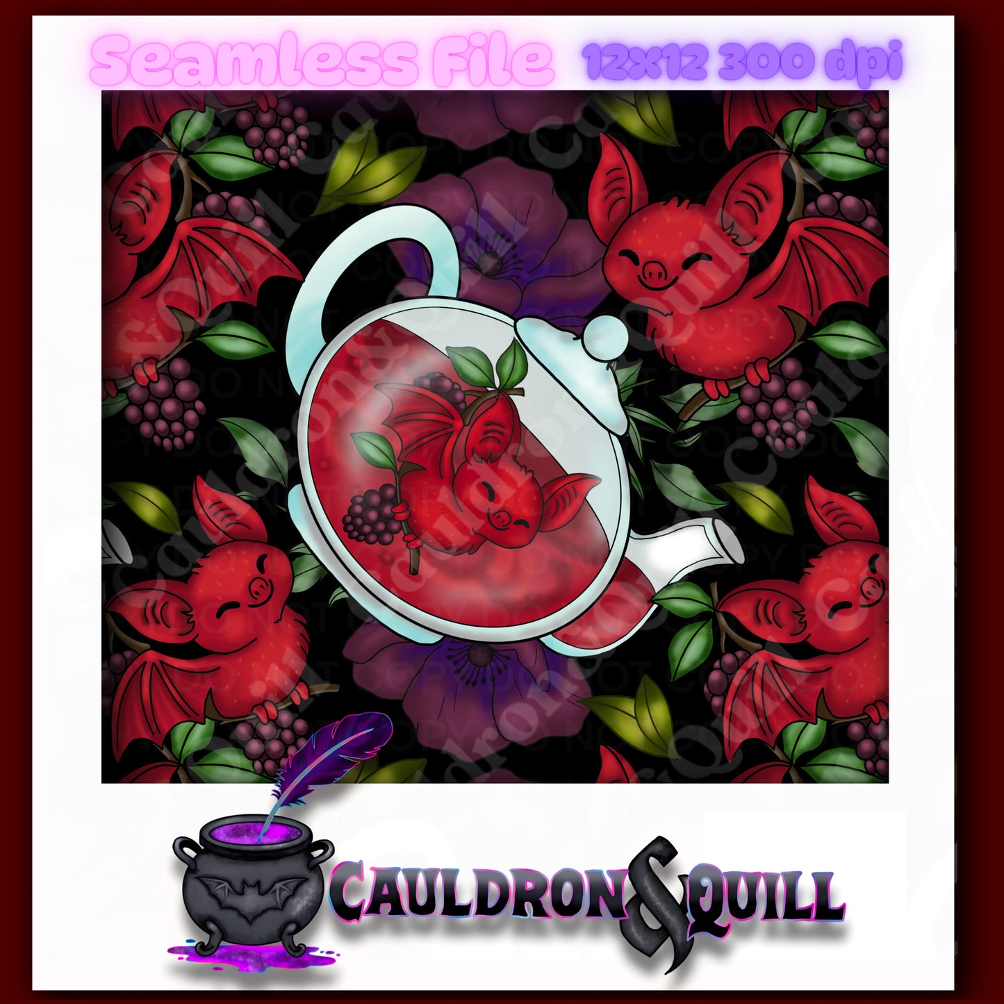 Tea Party Complete Seamless Bundle with Coords