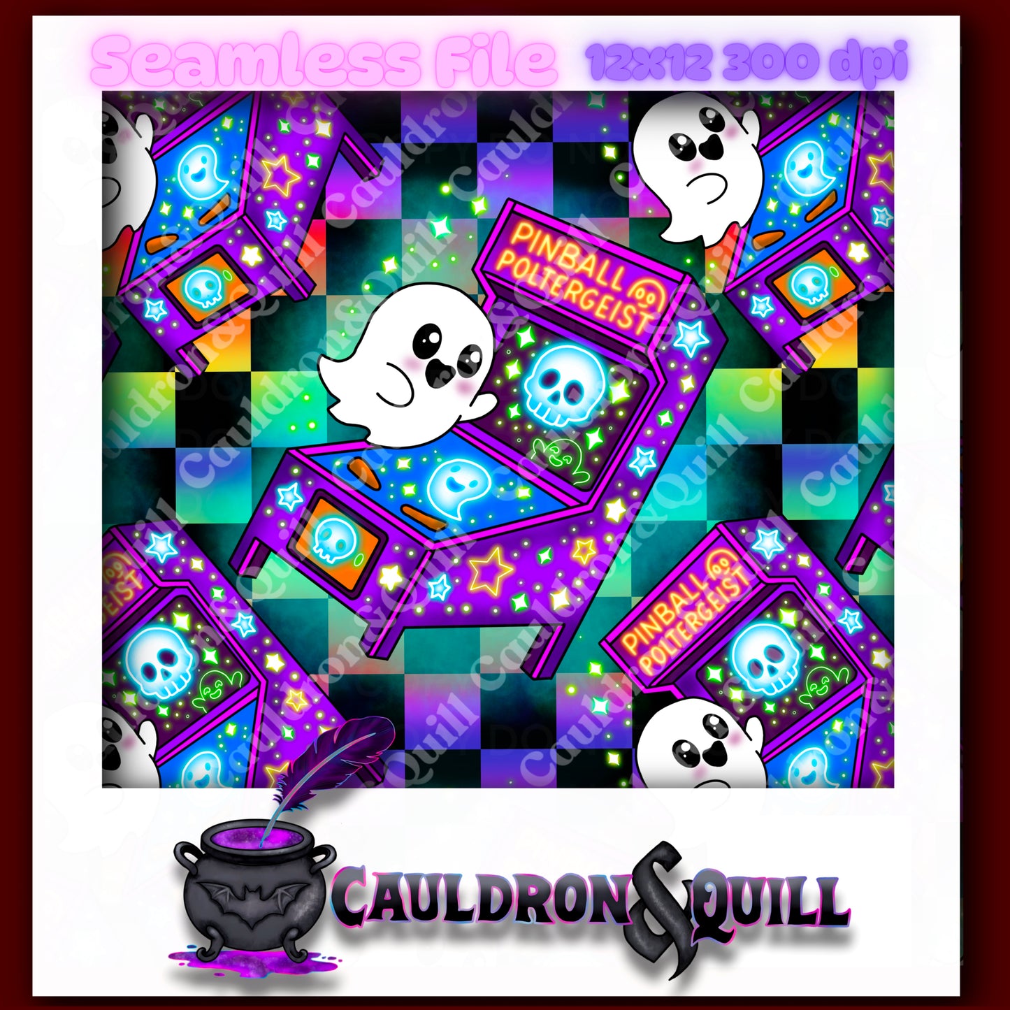 Neon Nightmare Seamless Bundle
