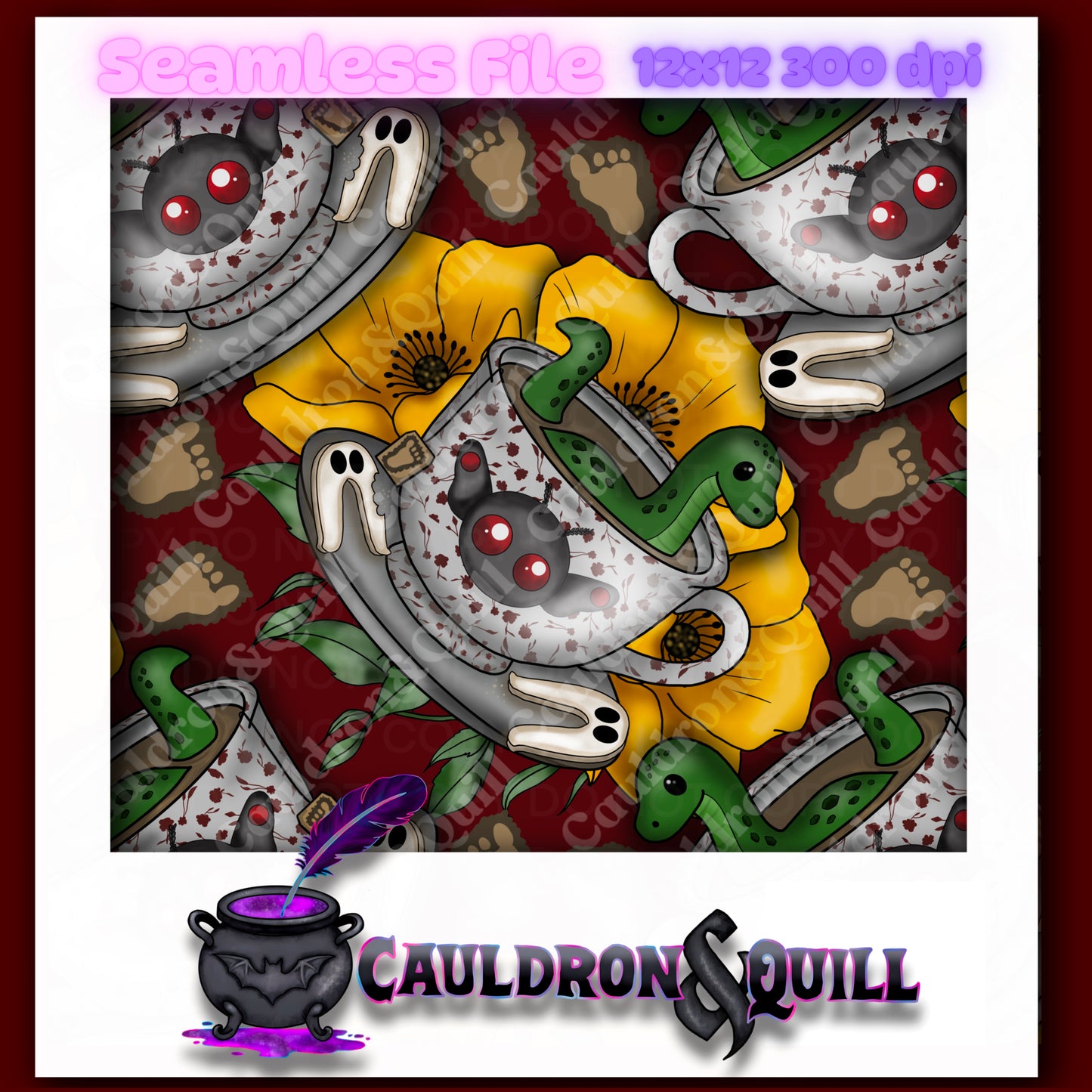 Tea Party Complete Seamless Bundle with Coords