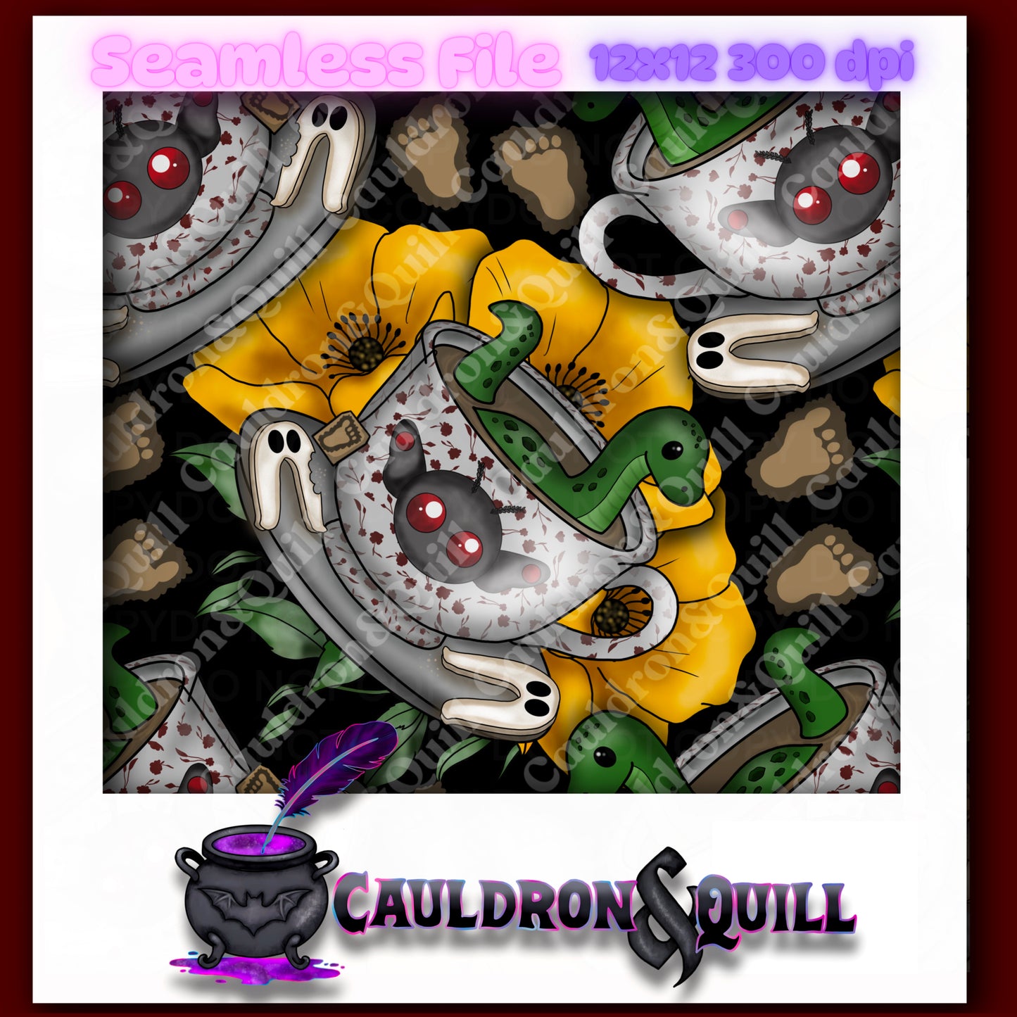 Tea Party Complete Seamless Bundle with Coords
