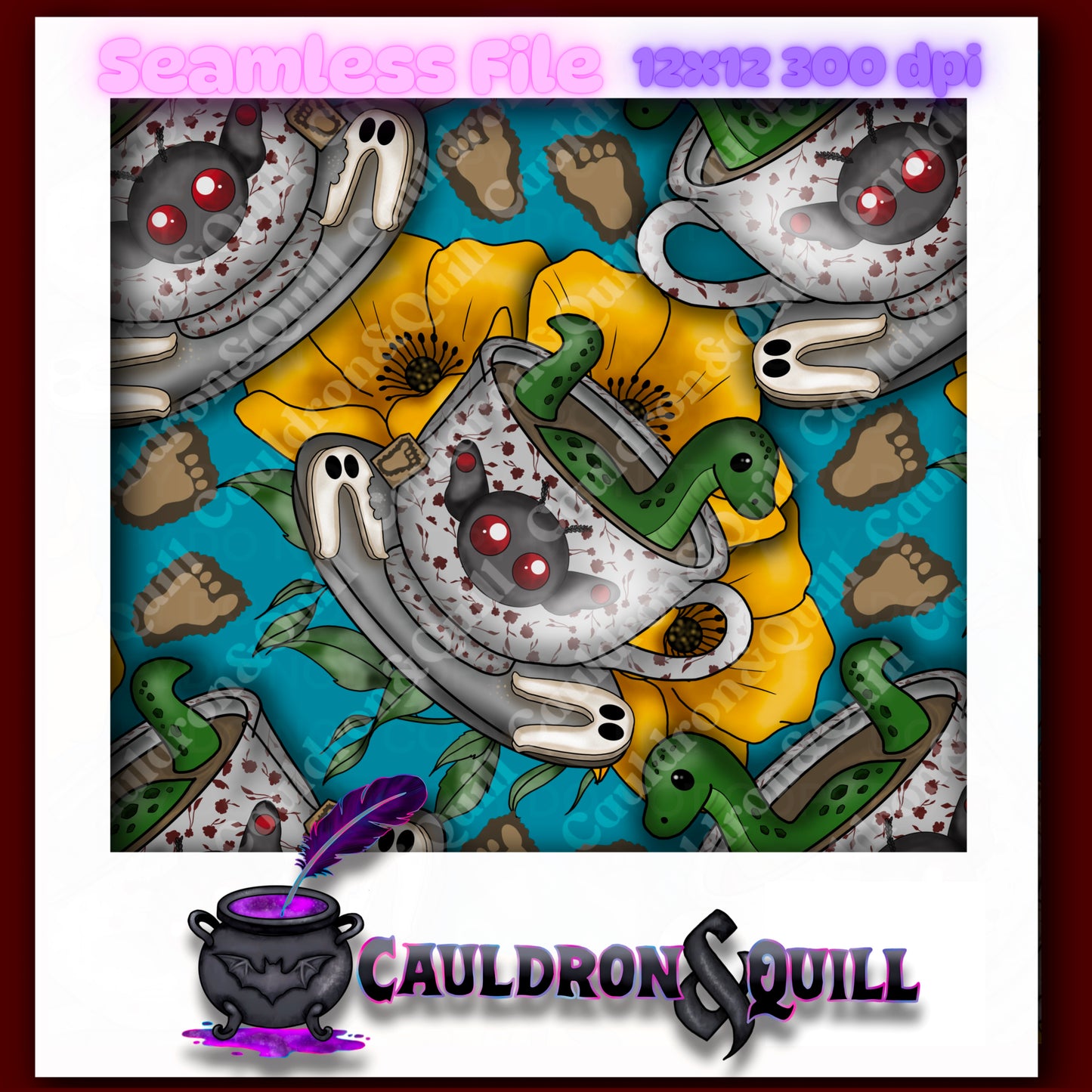 Tea Party Complete Seamless Bundle with Coords