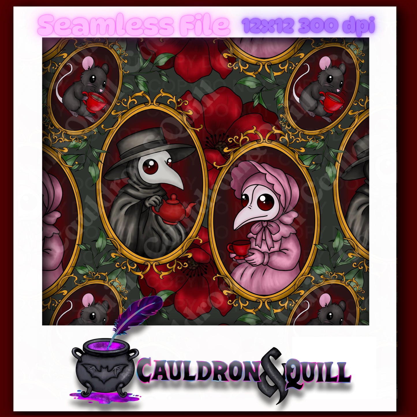 Tea Party Complete Seamless Bundle with Coords