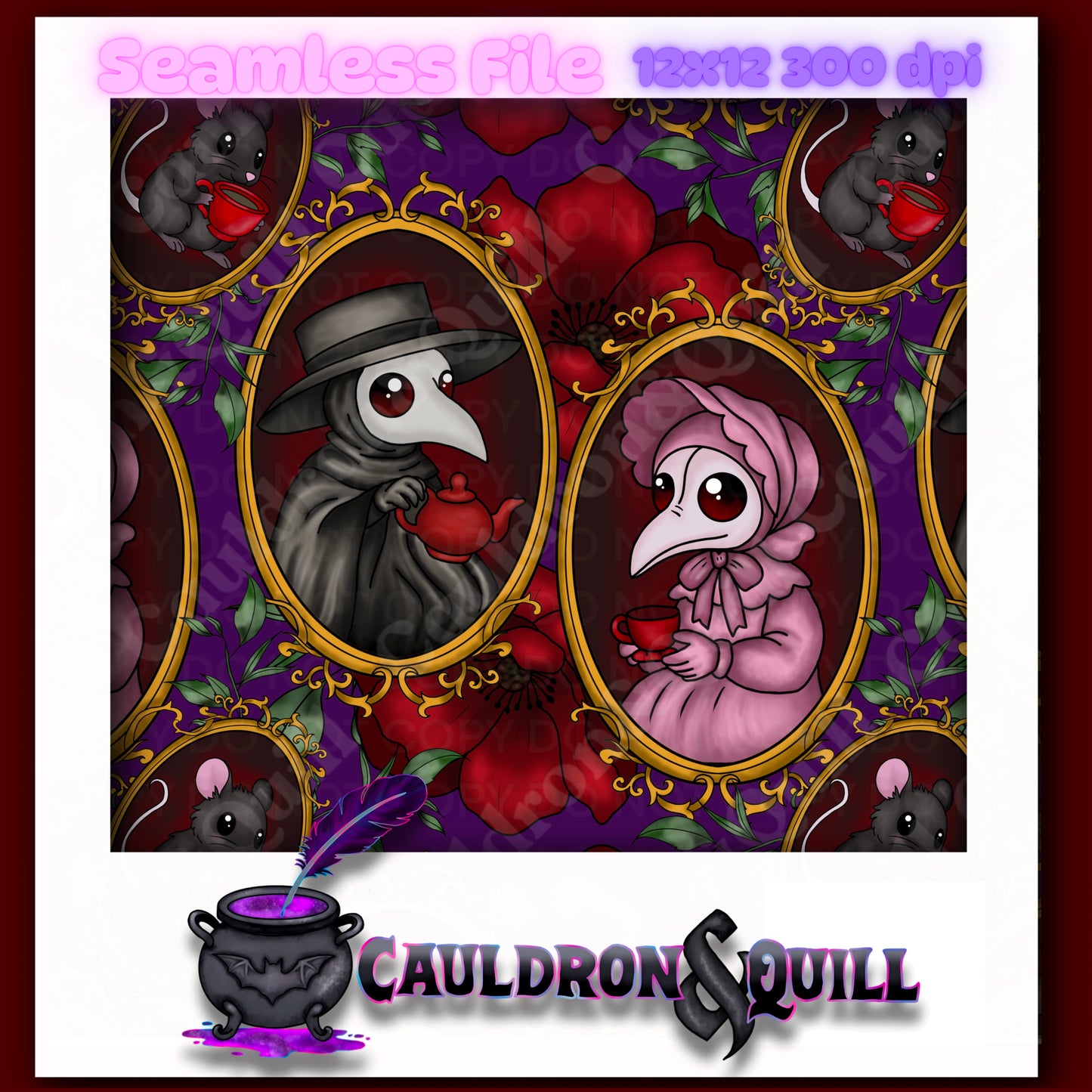 Tea Party Complete Seamless Bundle with Coords