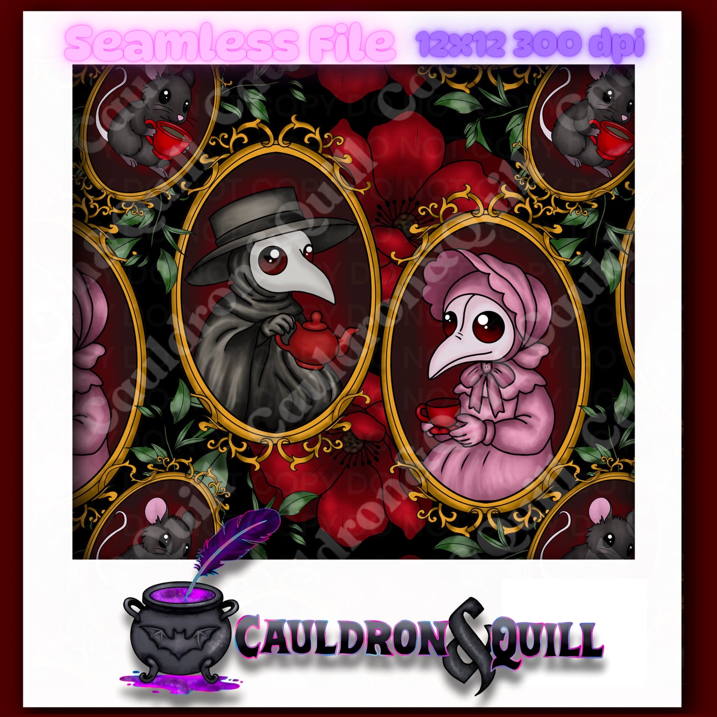 Tea Party Complete Seamless Bundle with Coords