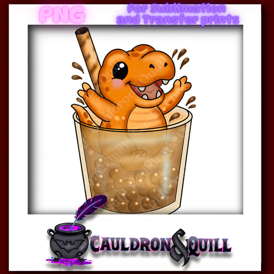 Boba Tea-Rex Sub and Seamless Bundle