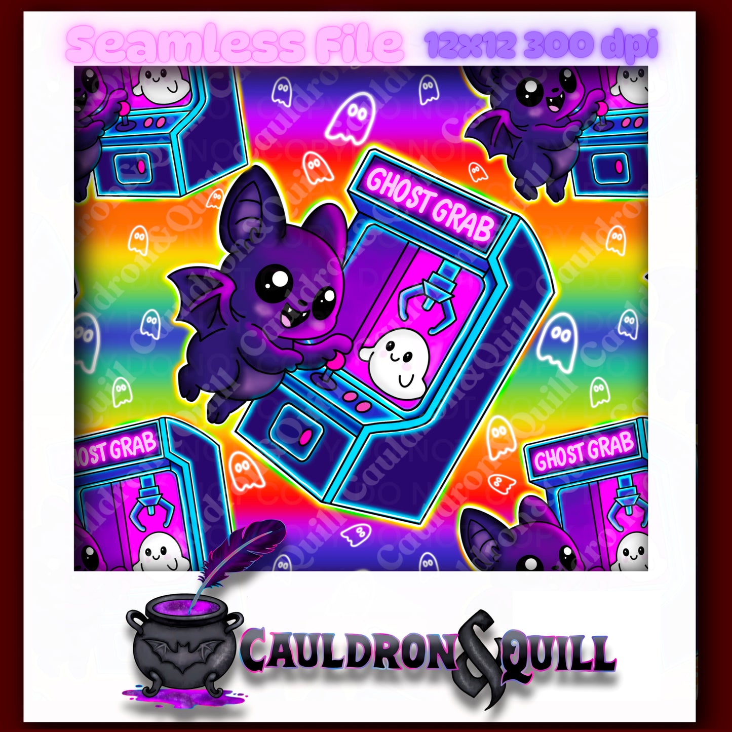 Neon Nightmare Seamless Bundle