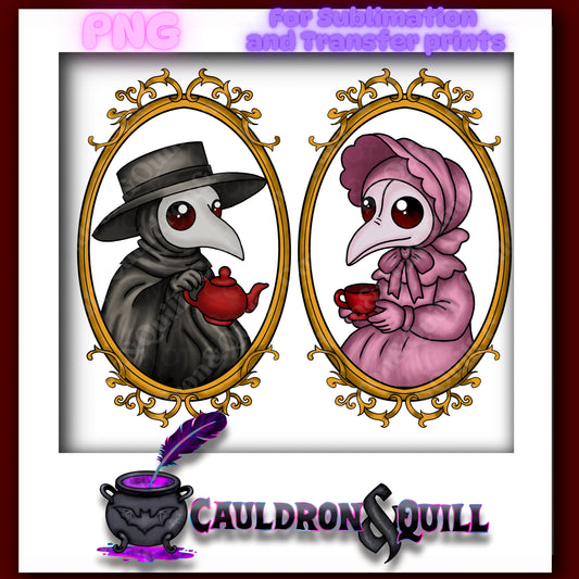Tea Party- Plague Doctor Couple Sub