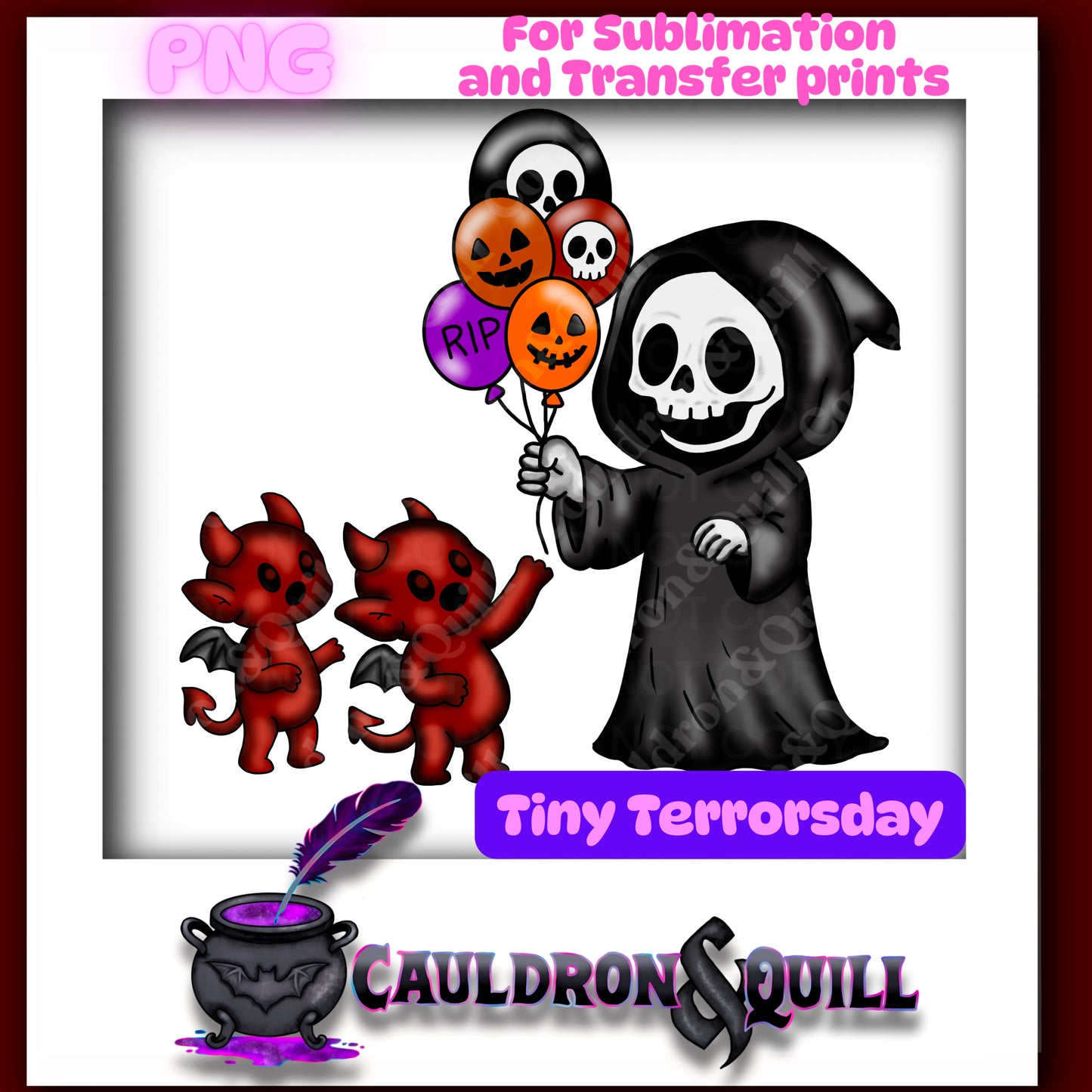 Tiny Terror-Grim Balloons