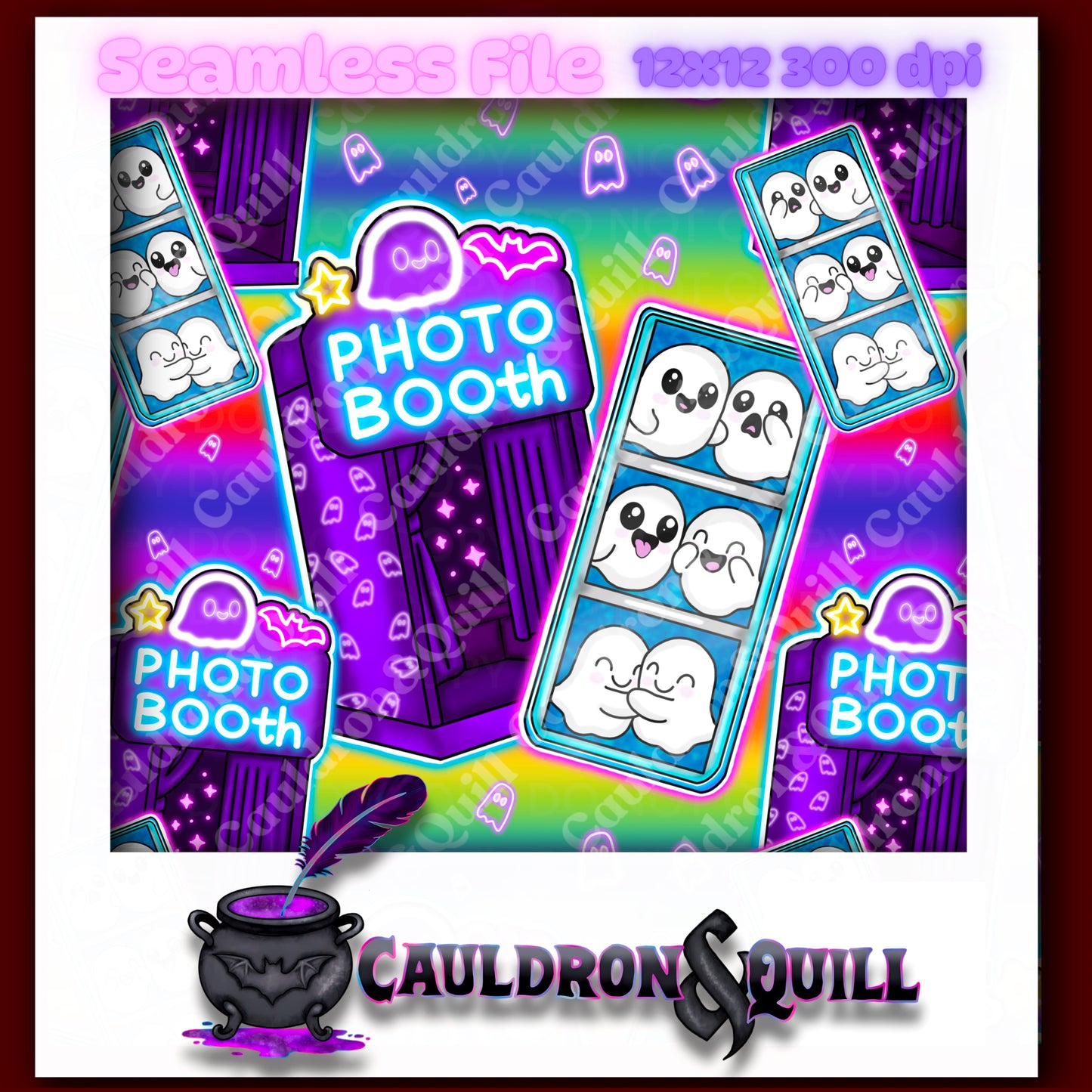 Neon Nightmare Seamless Bundle