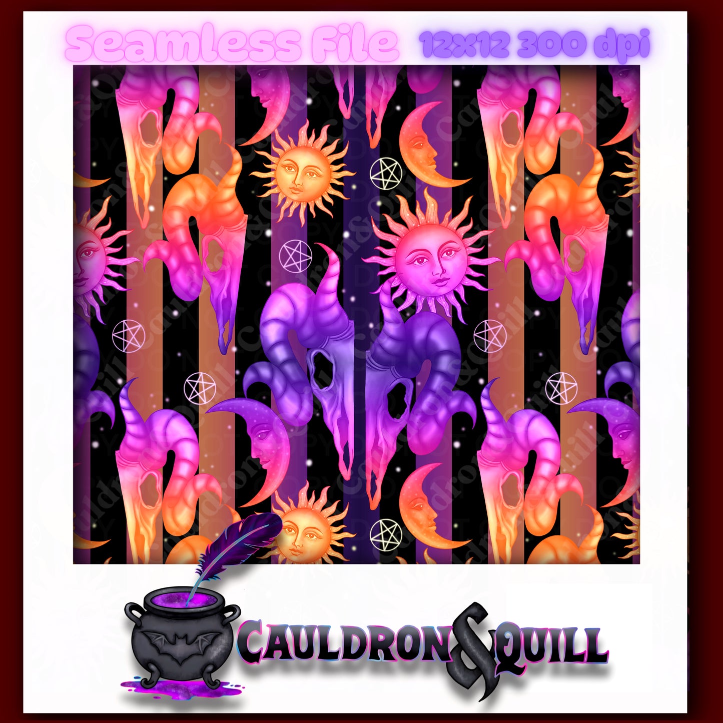 Celestial Ram Seamless