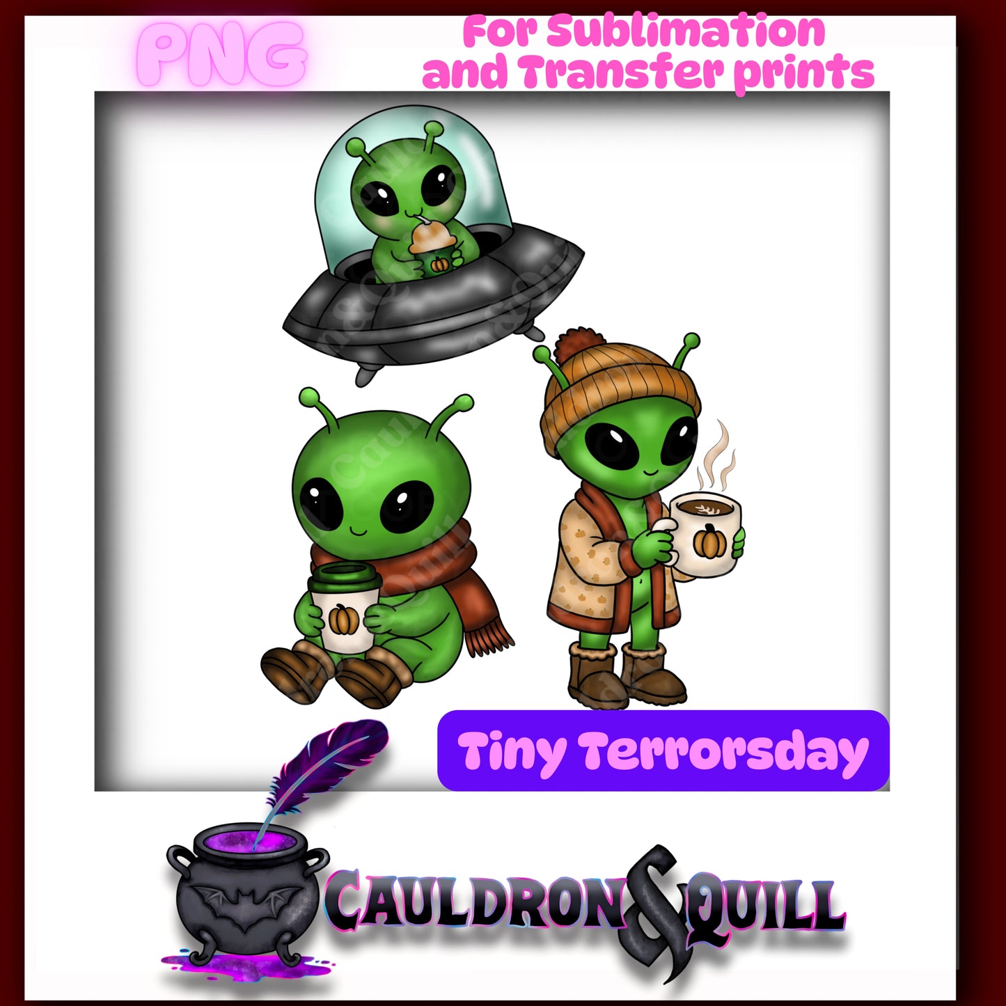 Tiny Terror-Basic Alien-TEN FILES!